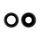 iPhone 11 Rear Camera Lens Cover Ring Replacement [Black] [2Pcs]