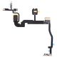 iPhone 11 Pro Max Power Switch Button Flex Cable with Metal Bracket
