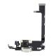 iPhone 11 Pro Max Charging Port Dock Connector Flex Cable Ribbon [White]