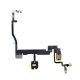 iPhone 11 Pro Power Switch Button Flex Cable with Metal Bracket