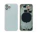 iPhone 11 Pro Back Rear Battery Cover Housing Door Replacement [with Frame] [White]