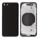 iPhone 8 Back Rear Battery Cover Housing Door Replacement [with Frame] [Black]