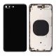 iPhone 8 Plus Back Rear Battery Cover Housing Door Replacement [with Frame] [Black]