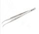 BEST-215 Stainless Steel Non-magnetic Tweezers (Extra Sharp Curved Tip)