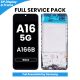 Samsung Galaxy A16 5G A166B 2024 OLED Screen Replacement with Digitizer Assembly [With Frame] [Service Pack] [B Version] [Black]