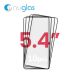 NUGLAS 5D Tempered Glass Protector for iPhone 13 Mini [Black] [No Retail Package] [10 Pieces]