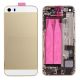 [000] iPhone 5S Rear Back Battery Cover Housing Door (Assembly) [Gold]
