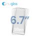 NUGLAS 2.5D Tempered Glass Protector for iPhone 12 Pro Max [Clear] [No Package] (10 pcs)
