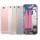 [000] iPhone 6S Plus Back Rear Battery Cover Housing Door Replacement [Assembly] [with Frame] [Rose Gold]