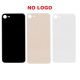 [000] iPhone 8 Back Rear Battery Cover Housing Door Replacement [High Quality] [NO LOGO] [White]