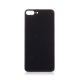 iPhone 8 Plus Back Rear Battery Cover Housing Door Replacement [With Large Camera Hole] [Glass Only] [High Quality] [Black]