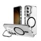 Case It F MagicCam Series Camera Ring Kickstand Transparent Case for Samsung Galaxy S24 S921 / S25 S931 w/ Magsafe