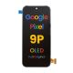 Google Pixel 9 Pro OLED Screen Replacement with Touch and Digitizer [With Frame] [Full Original] [Black]