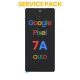 OLED Screen Replacement with Touch and Digitizer Assembly for Google Pixel 7a [With Frame] [Service Pack] [Black]