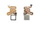 [000] Home Switch Button Flex Cable Ribbon Assembly for Huawei P9 [White]