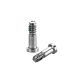 [000] iPhone 6 / 6S / 6 Plus / 6S Plus Bottom Screw Set (2pcs) [Silver]
