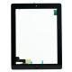 [000] iPad 2 Digitizer Replacement with Home Button and Sticker [Super High Quality] [Black]