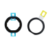 iPad Air Home Button Rubber Gasket Set [Black]