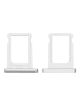 [000] iPad Pro 12.9 (2015) A1584 A1652 1st Gen Sim Card Tray Holder Nano Slot Space Replacement [Silver]