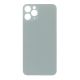 iPhone 11 Pro Back Rear Battery Cover Housing Door Replacement [With Large Camera Hole] [Glass Only] [High Quality] [White]