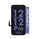 iPhone 12 / 12 Pro OLED Screen Replacement Assembly with Touch and Frame [OHQ | Grade S+] [Refurbished AAA]
