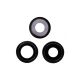 iPhone 12 Pro Rear Camera Lens Cover Ring Replacement [Black] [3pcs]