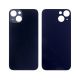 iPhone 13 Back Rear Battery Cover Housing Door Replacement [With Large Camera Hole] [Camera Ring and Rear Glass 2in1] [Glass Only] [High Quality] [Black]