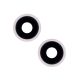 iPhone 13 Mini / 13 Rear Camera Lens Cover Ring Replacement [Pink] [2pcs]