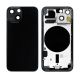 iPhone 13 Mini Back Rear Battery Cover Housing Door Replacement [with Frame] [Black]