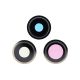 iPhone 13 Pro / 13 Pro Max Rear Camera Lens Cover Ring Replacement [Gold] [3Pcs]