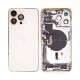 iPhone 14 Pro Max Back Rear Battery Cover Housing Door Replacement [With Camera Lens] [Assembly] [Gold]