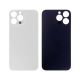 iPhone 14 Pro Max Back Rear Battery Cover Housing Door Replacement [With Large Camera Hole] [Glass Only] [High Quality] [Silver]