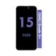 iPhone 15 OLED Screen Replacement Assembly with Touch and Frame [OHQ | Grade S+] [Refurbished AAA]