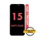 iPhone 15 LCD Screen Replacement Assembly with Touch and Frame [OLED | TPH SOFT] [Configuration and True Tone Ready]
