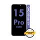 iPhone 15 Pro LCD Screen Replacement Assembly with Touch and Frame [OHQ | Grade S+] [Refurbished AAA] [Configuration and True Tone Ready]