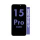 iPhone 15 Pro OLED Screen Replacement Assembly with Touch and Frame [OHQ | Grade S+] [Refurbished AAA]