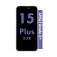 iPhone 15 Plus OLED Screen Replacement Assembly with Touch and Frame [OHQ | Grade S+] [Refurbished AAA]