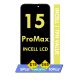 iPhone 15 Pro Max LCD Screen Replacement Assembly with Touch and Frame [INCELL | TPH VALUE]