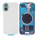 iPhone 16 Back Rear Battery Cover Housing Door Replacement [With Rear Camera Lens] [White] [Camera Ring and Rear Glass 2in1]