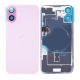 iPhone 16 Plus Back Rear Battery Cover Housing Door Replacement [With Rear Camera Lens] [Assembly] [Pink]