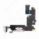 [000] iPhone 6 Plus Charging Port Dock Connector Headphone Jack with Microphone Flex Cable Ribbon [White]