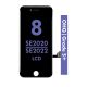 iPhone 8 / SE 2020 / SE 2022 LCD Screen Replacement Assembly with Touch and Frame [OHQ | Grade S+] [Refurbished AAA] [Black]