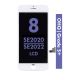 iPhone 8 / SE 2020 / SE 2022 LCD Screen Replacement Assembly with Touch and Frame [OHQ | Grade S+] [Refurbished AAA] [White]