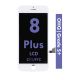 iPhone 8 Plus LCD Screen Replacement Assembly with Touch and Frame [Toshiba C11/F7C] [OHQ | Grade S+] [Refurbished AAA] [White]