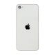 iPhone SE 2022 Back Rear Battery Cover Housing Door Replacement [With Rear Camera Lens] [Assembly] [White]