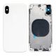 iPhone XS Back Rear Battery Cover Housing Door Replacement [with Frame] [White]
