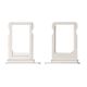 iPhone XS Sim Card Tray Holder Nano Slot Space Replacement [Silver]