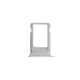 iPhone 8 Plus Sim Card Tray Holder Nano Slot Space Replacement [Silver]