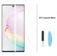 Premium 3D Curved Tempered Glass Protector For Samsung Galaxy Note 20 N980 / Note 20 5G N981 [Full Adhesive UV Glue] [Support Ultrasonic Unlock] [Without UV Light] (4 pcs)