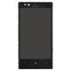 [000] LCD Screen Replacement with Digitizer Assembly for Nokia Lumia 720 [With Frame] [Black]